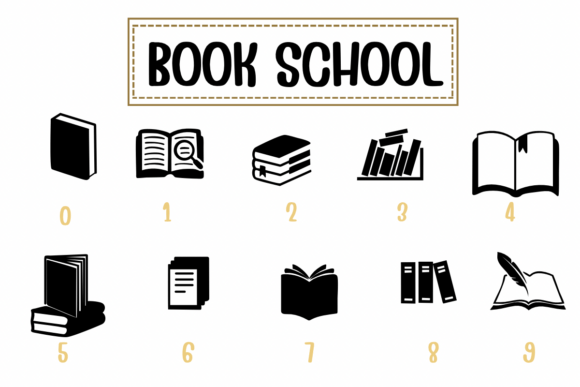 Book School Font - Preview 3