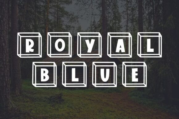 Box Retro Font - Preview 3