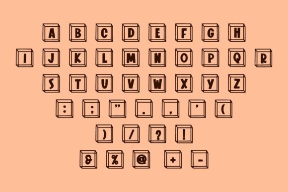 Box Retro Font - Preview 5
