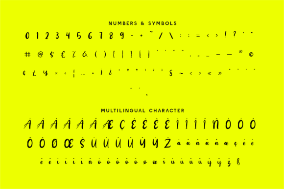 Caldrico Bold Font PNG with transparent background - Preview 5