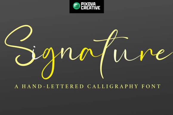 Dandelion X Signature Duo Font - Preview 2