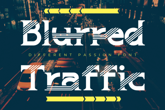 Different Passion Font font preview - 4