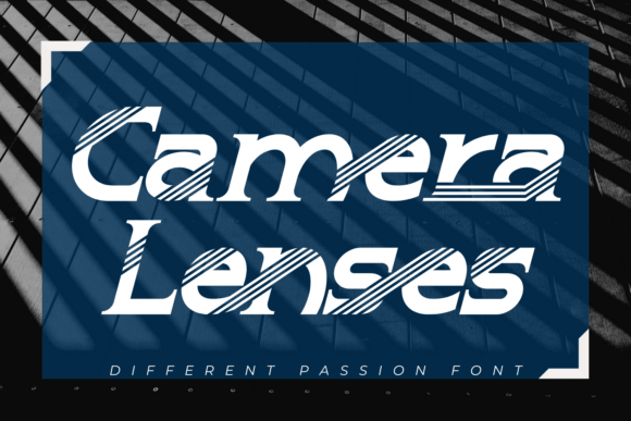 Different Passion Font font preview - 5