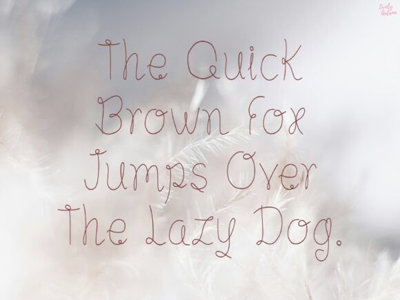 Dreamy Font - Preview 3