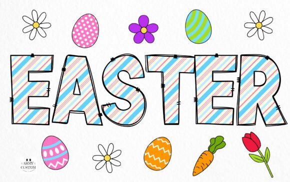 Easter Bundle Font - Preview 1