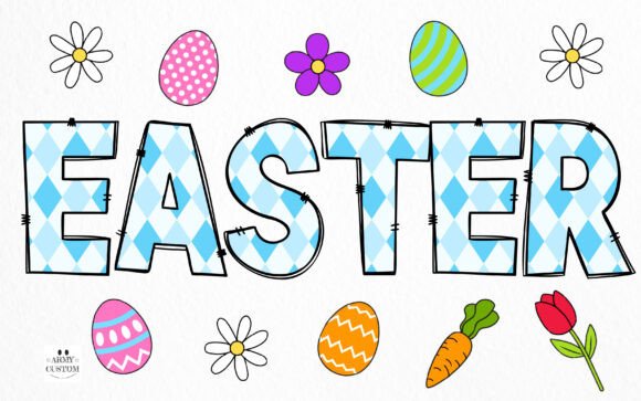 Easter Bundle Font - Preview 1