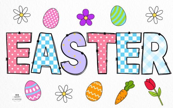 Easter Bundle Font - Preview 1
