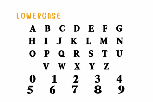 Flower and Bee Font - Preview 2