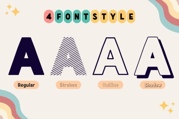 Fox Sidney Font PNG with transparent background - Preview 1