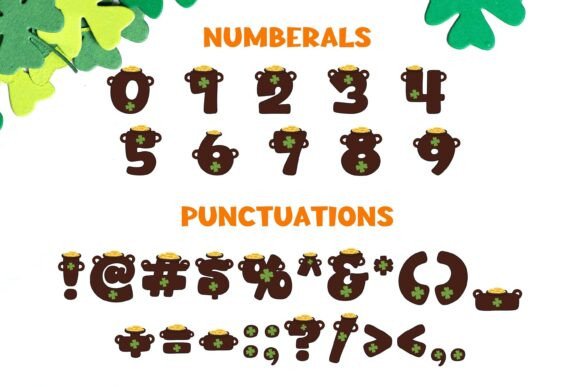 Gold Pot Font - Preview 2
