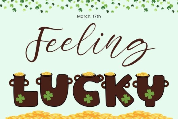 Gold Pot Font - Preview 3
