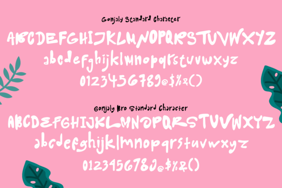 Gonjaly Font - Preview 5