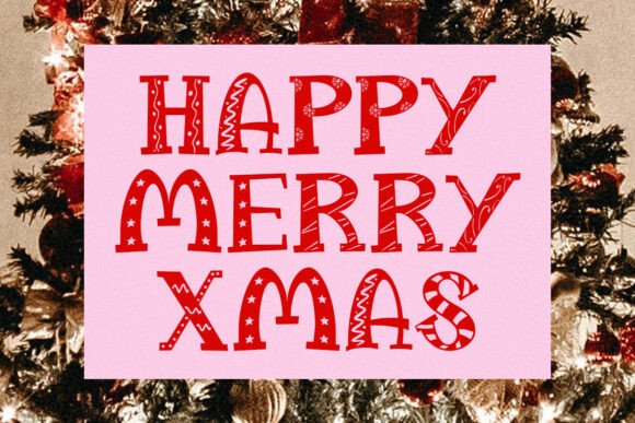 Groovy Christmas Font - Preview 2