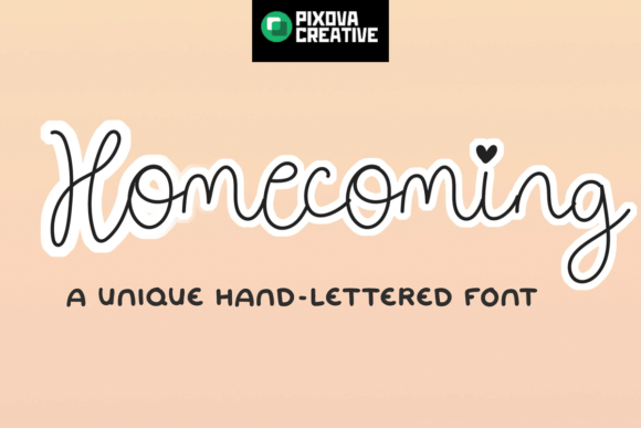 Hayleigh X Homecoming Duo Font - Preview 2