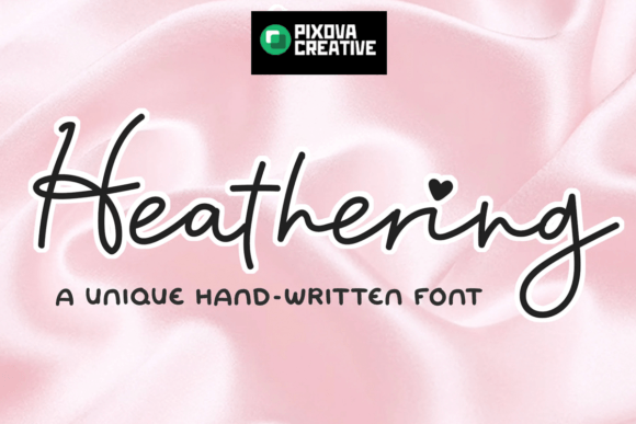 Heathering X Adrenalina Duo Font - Preview 1