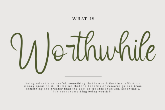 Ilarique Cursivea Font - Preview 1