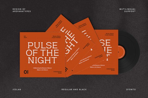 Jeslab Font - Preview 2