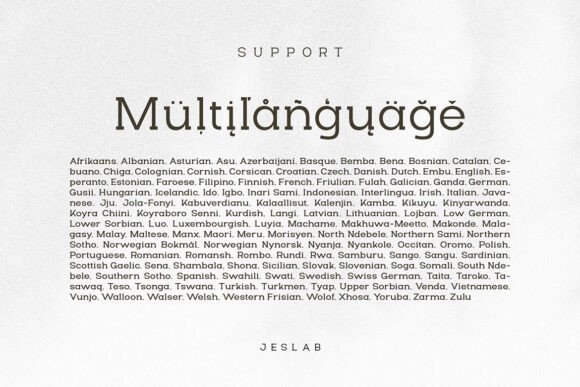 Jeslab Font - Preview 6