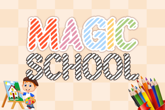 Kids Craft Font - Preview 2