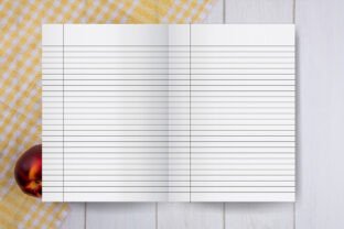 Lined Paper used for writing at school