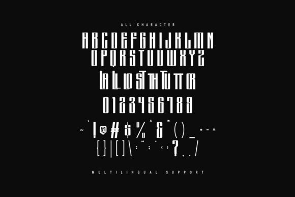 Lockamor Font PNG with transparent background - Preview 6