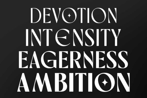 Rovaney Font PNG with transparent background - Preview 1