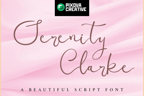 Serenity Clarke X Violetta Grande Duo Font PNG with transparent background - Preview 1