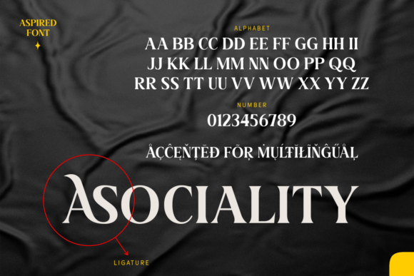 Aspired Font - Preview 5