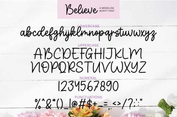 Believe Font - Preview 6