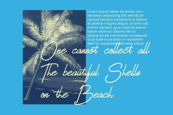 Bluemono Font - Preview 1