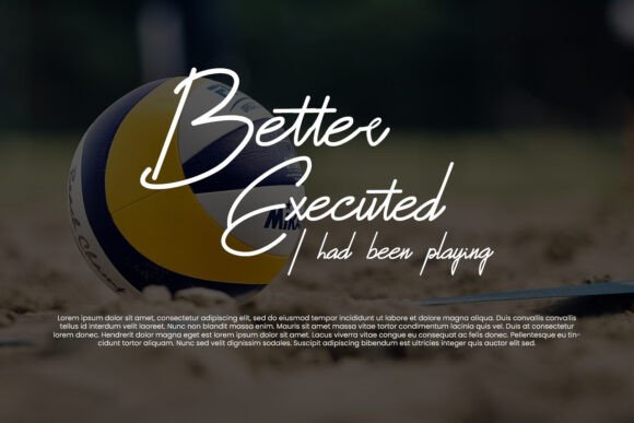 Bluemono Font - Preview 2