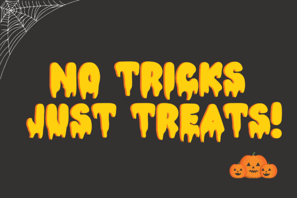 Bubble Halloween Font - Preview 5