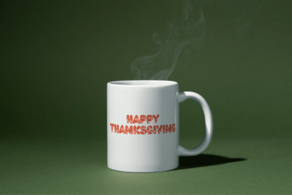 Bubble Thanksgiving Font - Preview 3