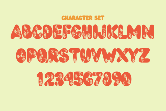 Bubble Thanksgiving Font - Preview 6