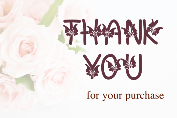 Butterfly Cute Font - Preview 6