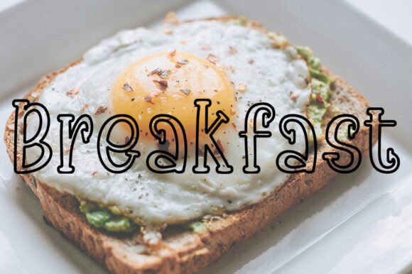 Cafein Font - Preview 4