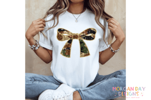 Camo Sequin Bow PNG Graphic by Morgan Day Designs · Creative Fabrica