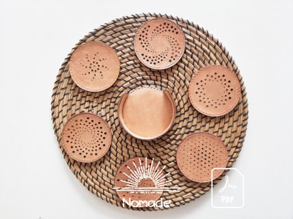 Dot Art Coasters | Leathercraft PDF