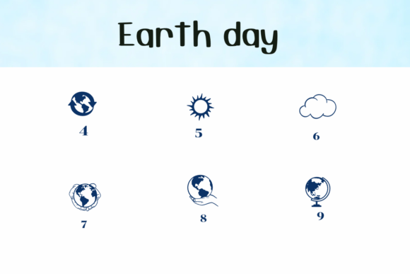 Earth Day Font - Preview 3