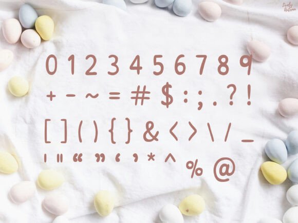 Easter Sunshine Font - Preview 2