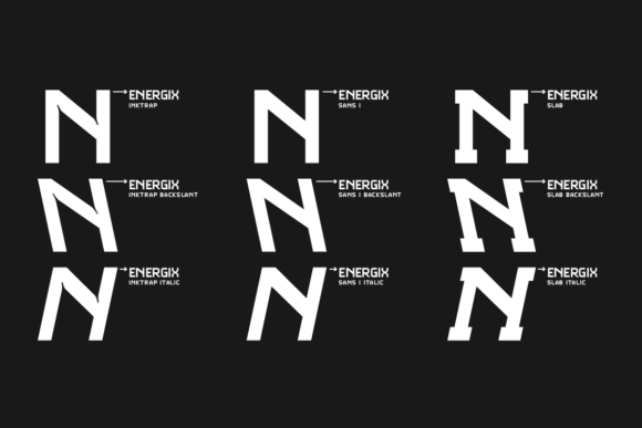 Energix Font - Preview 3