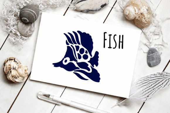 Fish Sea Font - Preview 6