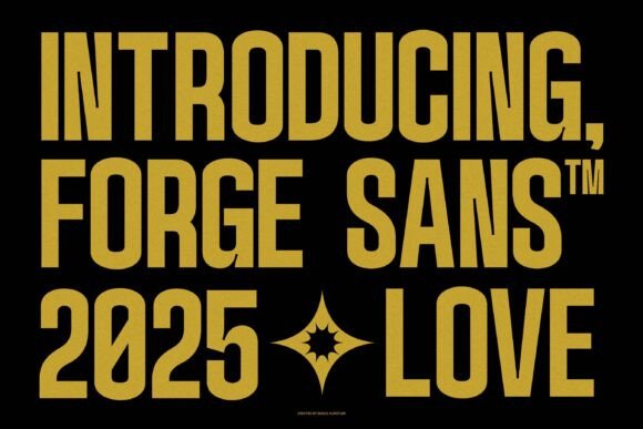 Forge Sans Font - Preview 2