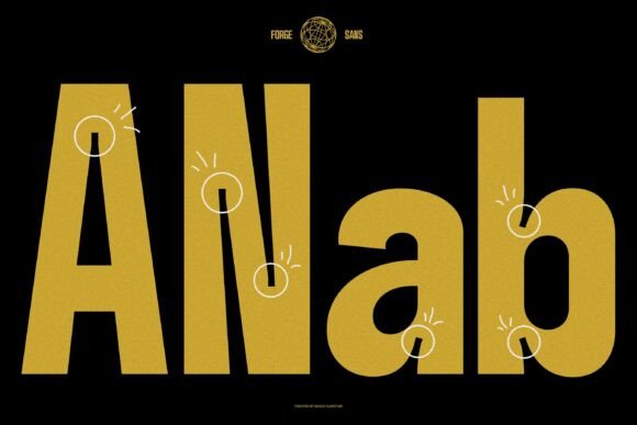 Forge Sans Font - Preview 5