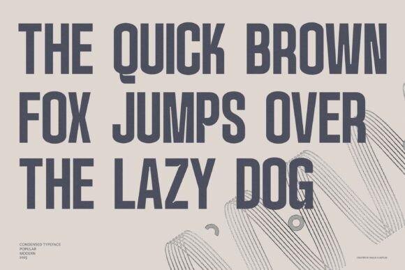 Forge Sans Font - Preview 6