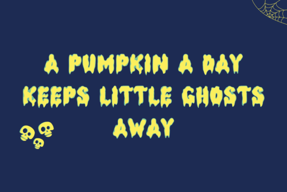 Halloween Melt Font - Preview 5