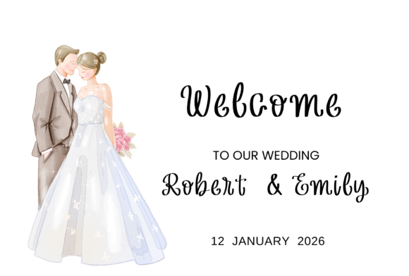 Happy Wedding Font - Preview 1