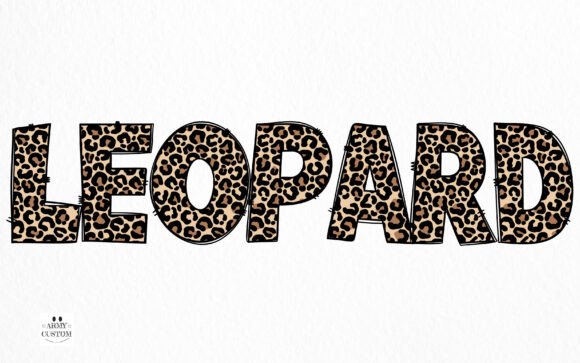 Leopard Army Font font preview - 1
