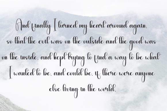 Love Together Font PNG with transparent background - Preview 5