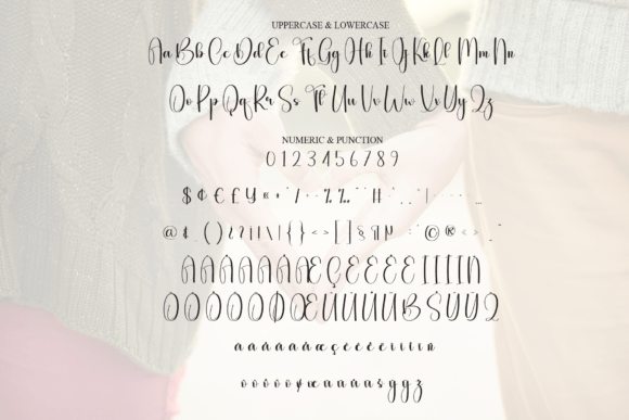 Love Together Font PNG with transparent background - Preview 6